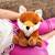 Peluche bouillotte renard Marron 1 - vertbaudet enfant 