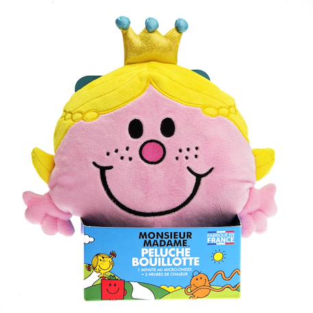 Peluche bouillotte madame princesse Marron 4 - vertbaudet enfant 