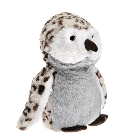 Peluche bouillotte hibou Blanc 3 - vertbaudet enfant 