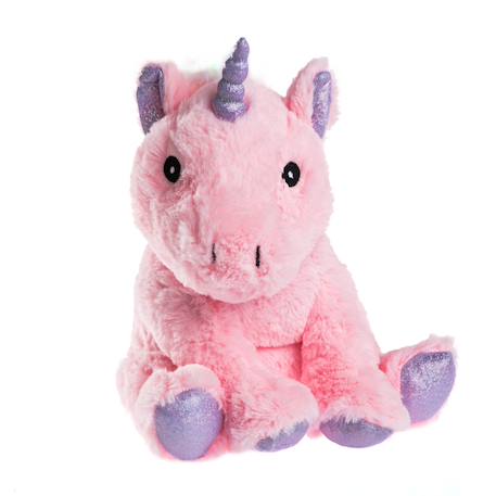 Peluche bouillotte licorne rose Rose 2 - vertbaudet enfant 
