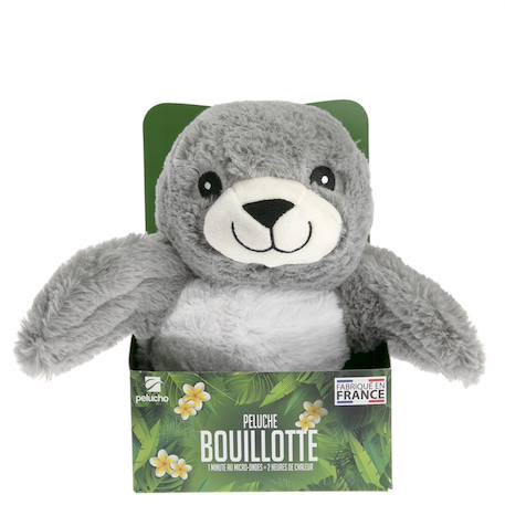 Peluche bouillotte otarie Gris 4 - vertbaudet enfant 