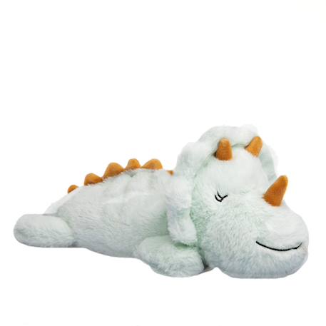 Peluche bouillotte triceratops Vert 3 - vertbaudet enfant 