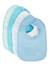 Lot de 4 bavoirs bébé en coton imperméable 4x bleu avec étoile+4x rose avec cœur 1 - vertbaudet enfant 