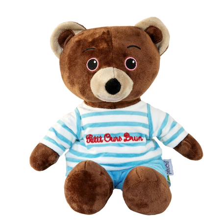 Peluche bouillotte petit ours brun Marron 2 - vertbaudet enfant 