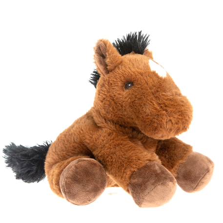 Peluche bouillotte poney Marron 3 - vertbaudet enfant 