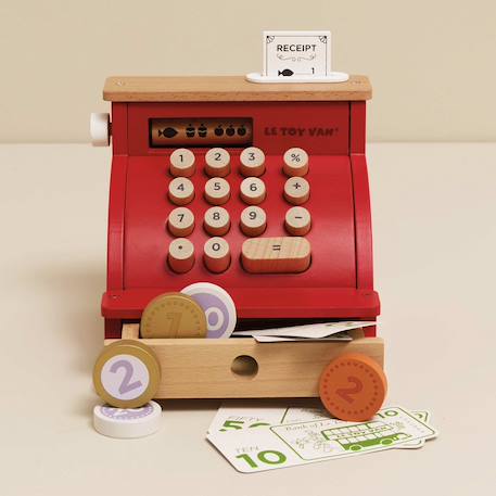 La caisse enregistreuse Rouge 2 - vertbaudet enfant 