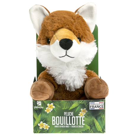 Peluche bouillotte renard Marron 4 - vertbaudet enfant 