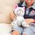 Peluche bouillotte chat Gris 1 - vertbaudet enfant 