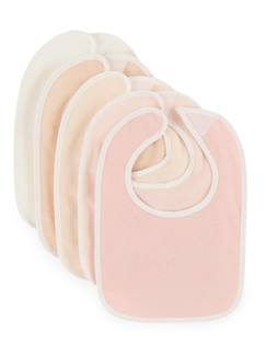 Puériculture-Lot de 5 bavoirs bébé en coton imperméable