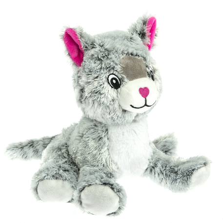 Peluche bouillotte chat Gris 3 - vertbaudet enfant 