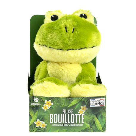 Peluche bouillotte grenouille Vert 4 - vertbaudet enfant 