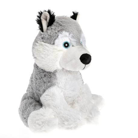 Peluche bouillotte husky Blanc 3 - vertbaudet enfant 