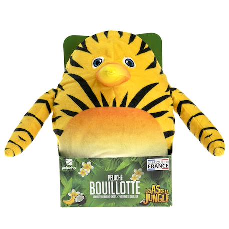 Peluche bouillotte maurice les as de la jungle Jaune 4 - vertbaudet enfant 