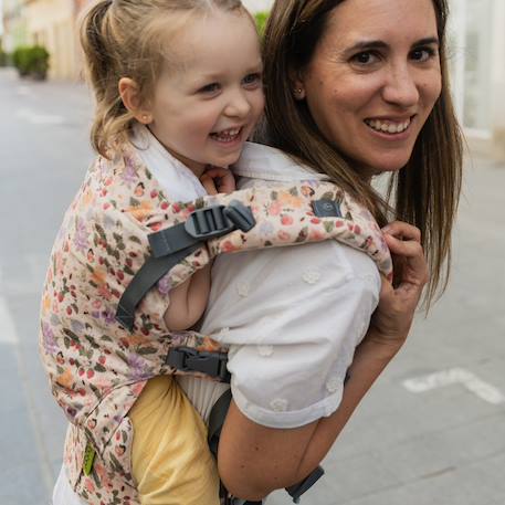 Porte bébé boba x arcadia Jaune 5 - vertbaudet enfant 