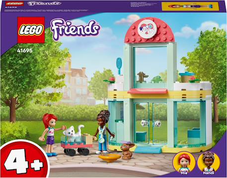 La clinique vétérinaire 41695, Lego Friends Multicolore 1 - vertbaudet enfant 