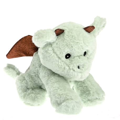 Peluche bouillotte dragon Vert 3 - vertbaudet enfant 