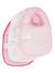 Lot de 4 bavoirs bébé en coton imperméable 4x bleu avec étoile+4x rose avec cœur 8 - vertbaudet enfant 