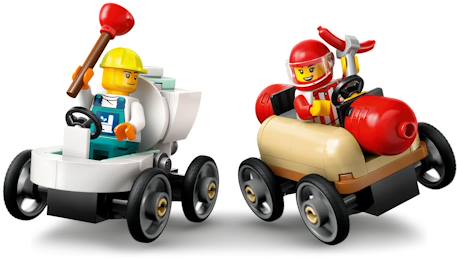 Lego city - zéro limite : rampe pour bolides de course - 60460 Multicolore 3 - vertbaudet enfant 