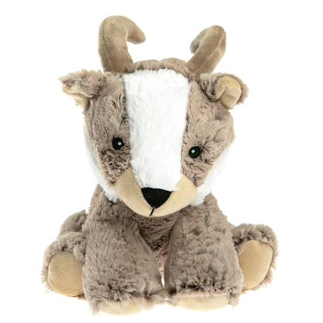 Peluche bouillotte chamois Marron 2 - vertbaudet enfant 
