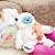 Peluche bouillotte yeti Blanc 1 - vertbaudet enfant 