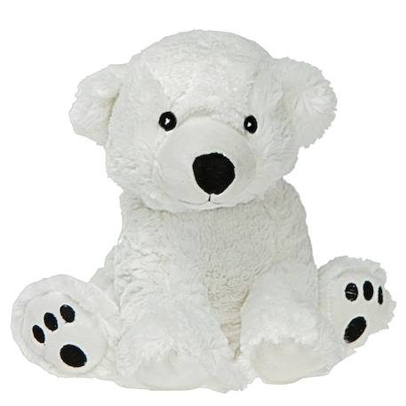 Peluche bouillotte ours polaire Blanc 2 - vertbaudet enfant 