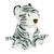 Peluche bouillotte tigre Blanc 3 - vertbaudet enfant 