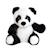 Peluche bouillotte panda Blanc 2 - vertbaudet enfant 
