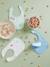 Lot de 4 bavoirs bébé en coton imperméable 4x bleu avec étoile+4x rose avec cœur 3 - vertbaudet enfant 