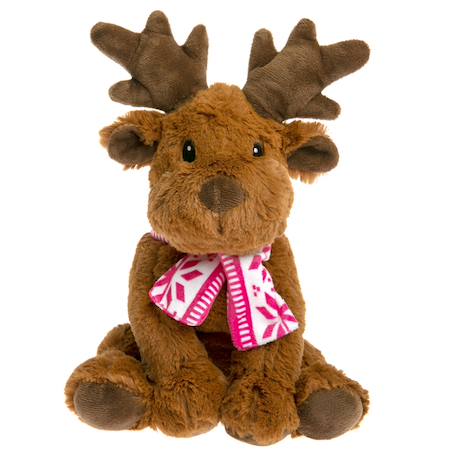 Peluche bouillotte elan hiver Marron 2 - vertbaudet enfant 