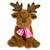 Peluche bouillotte elan hiver Marron 2 - vertbaudet enfant 