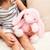 Peluche bouillotte lapin rose Rose 1 - vertbaudet enfant 