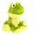 Peluche bouillotte grenouille Vert 3 - vertbaudet enfant 
