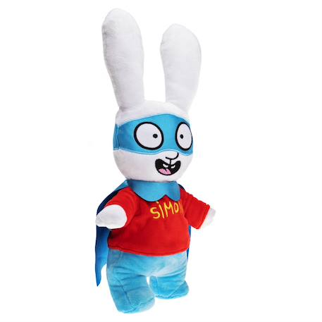 Peluche bouillotte simon super lapin Marron 3 - vertbaudet enfant 