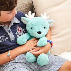 Jouet-Peluche bouillotte cerf