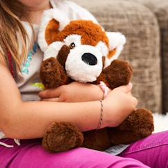 Jouet-Peluche bouillotte panda roux