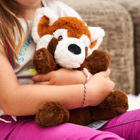 Peluche bouillotte panda roux Marron 1 - vertbaudet enfant 