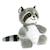 Peluche bouillotte raton laveur Gris 3 - vertbaudet enfant 