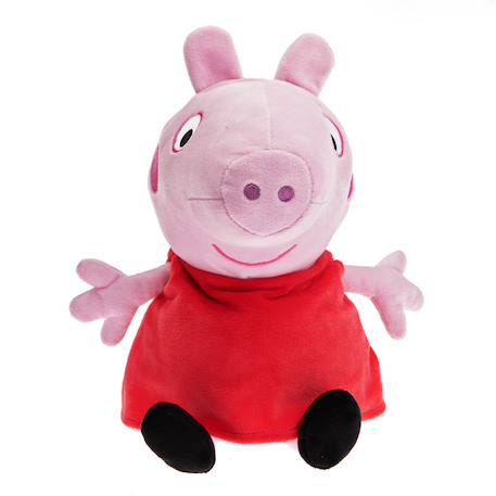 Peluche bouillotte peppa pig rouge Marron 2 - vertbaudet enfant 