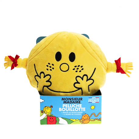 Peluche bouillotte madame bonheur Marron 4 - vertbaudet enfant 
