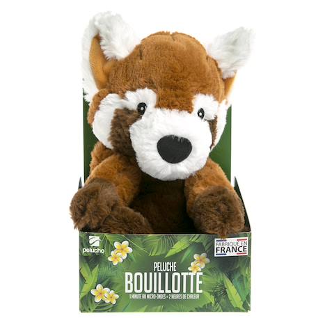 Peluche bouillotte panda roux Marron 4 - vertbaudet enfant 
