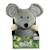 Peluche bouillotte souris Gris 4 - vertbaudet enfant 