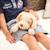 Peluche bouillotte chien Beige 1 - vertbaudet enfant 