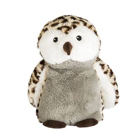 Peluche bouillotte hibou Blanc 2 - vertbaudet enfant 