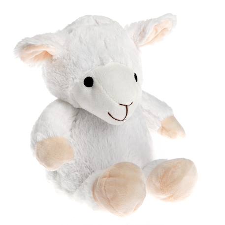Peluche bouillotte mouton blanc Blanc 3 - vertbaudet enfant 