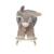 Fauteuil âne à bascule pour enfant Blanc 6 - vertbaudet enfant 