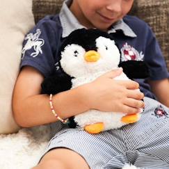 Jouet-Peluche bouillotte pingouin