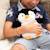 Peluche bouillotte pingouin Blanc 1 - vertbaudet enfant 