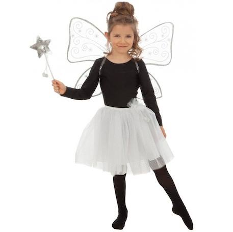 Déguisement fée ailes argentées 3 pcs Gris 1 - vertbaudet enfant 