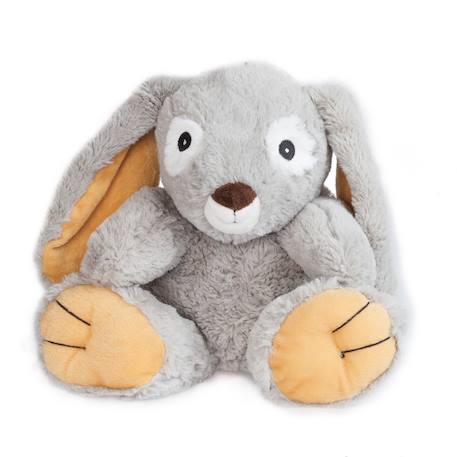 Peluche bouillotte lapin Gris 1 - vertbaudet enfant 