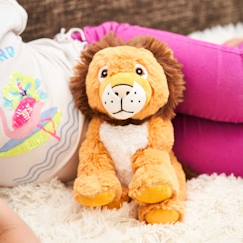 Jouet-Premier âge-Peluche bouillotte lion